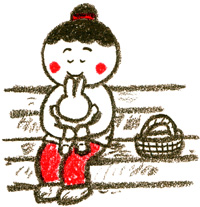 中山忍のイラスト